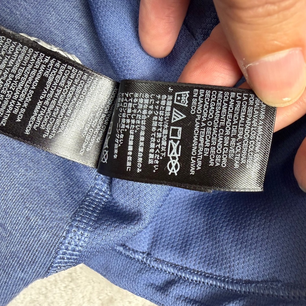 The North Face Hoodie Top Womens L Blue Sleeveless Activewear Outdoors Sports - Picture 12 of 14